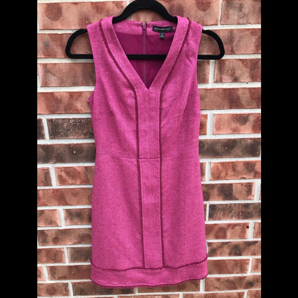 BANANA REPUBLIC DRESS SZ O Petite. EUC